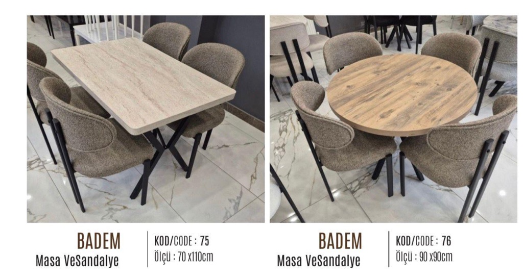 Dining set options