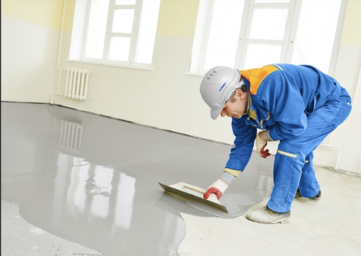 Screed — self-levelling floor layer, Standard A